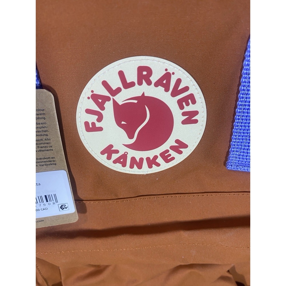Fjällräven Kånken Classic Backpack Terracotta Brown Ultramarine Blue 23510 NWT - Picture 3 of 4